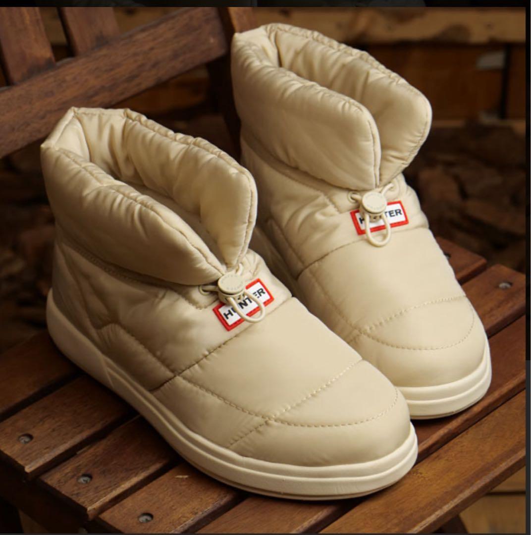 HUNTER レディース イン/アウト パファー ブーティ　UK6