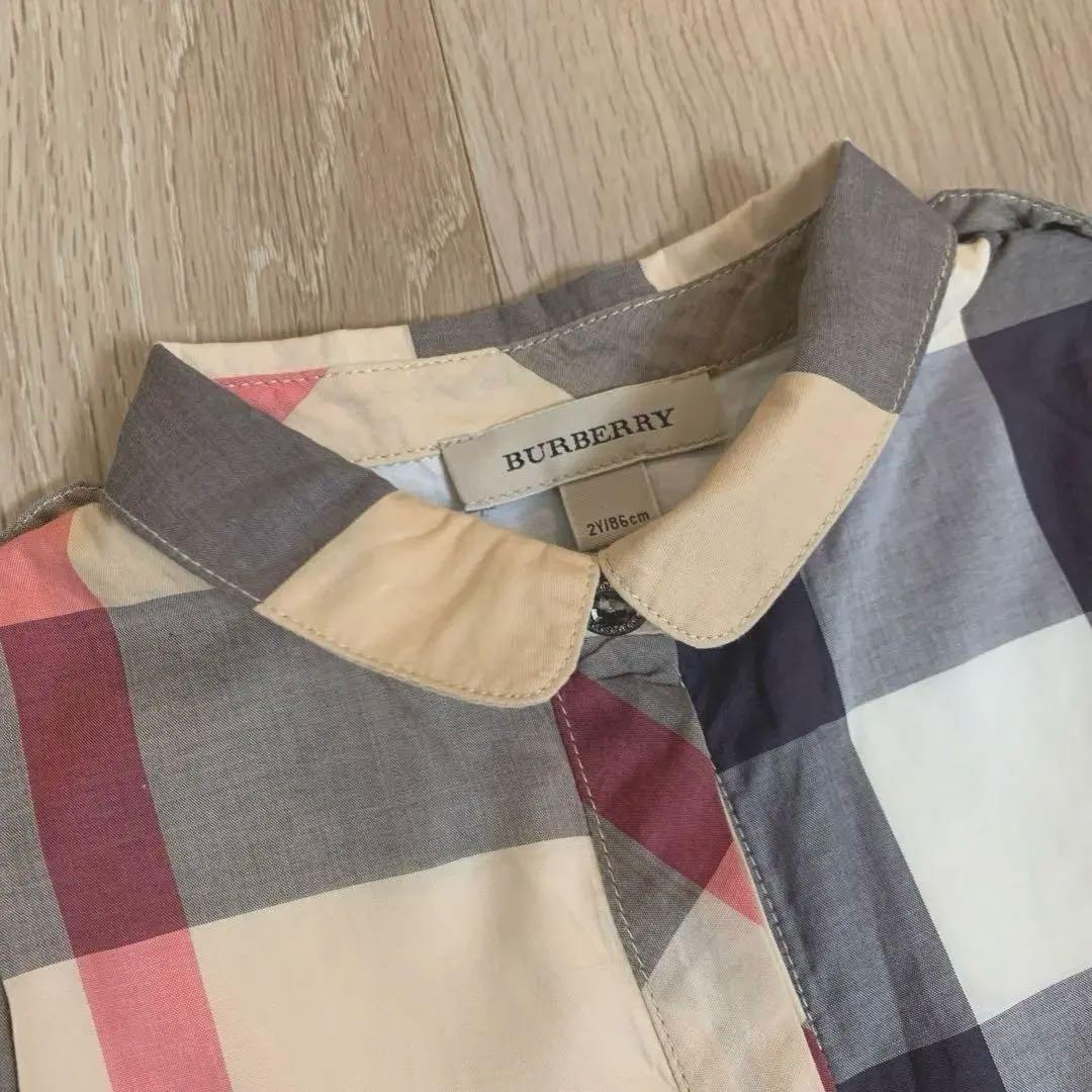 美品♡バーバリーチルドレン（BURBERRY）86 ベビー ワンピース　夏