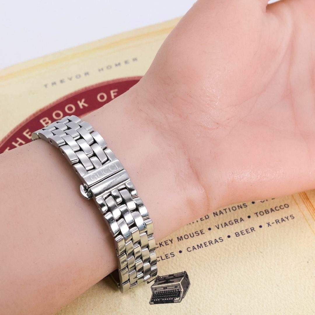 稼働 GUCCI 腕時計 5500L レディース Gクラス 新品電池 1423