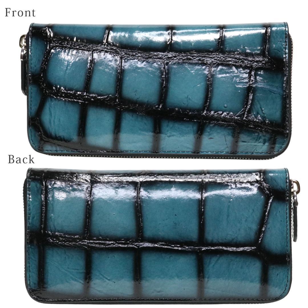 X81 クロコダイル 長財布 メンズ レディース 新品未使用 ラウンドジップ