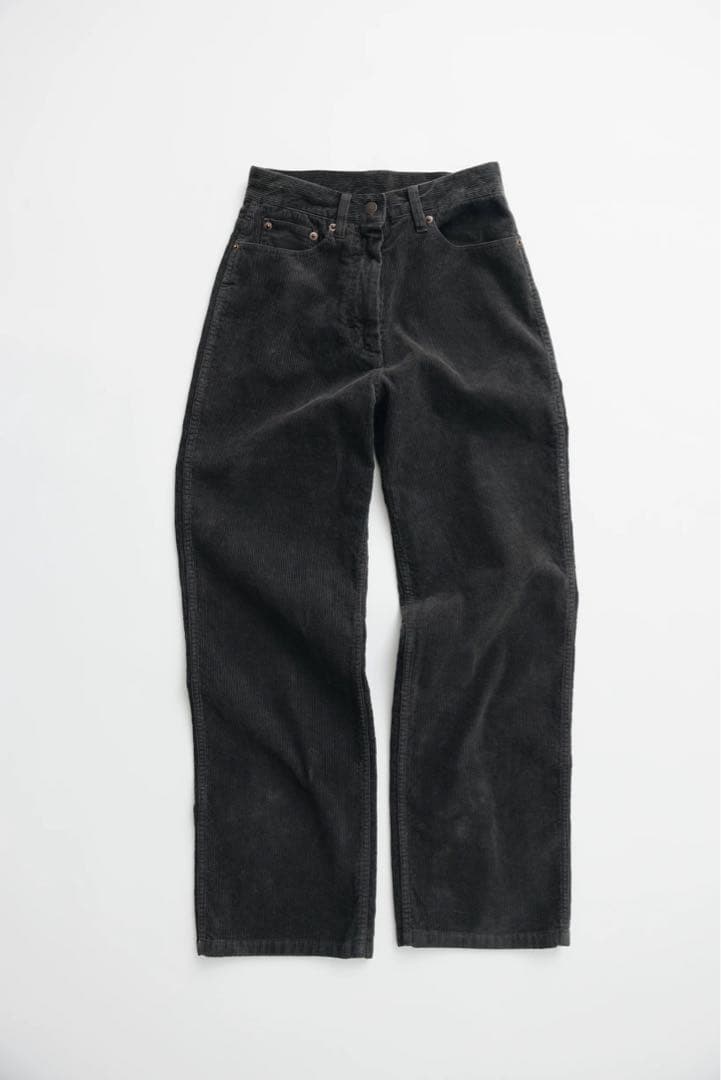 nothing written コール天スラックス