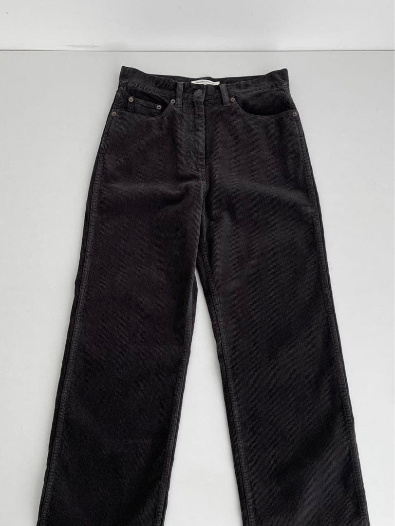 nothing written コール天スラックス