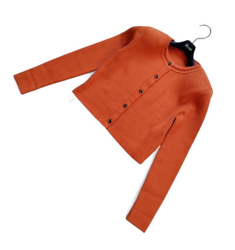 【ほ様】24商品極美品　Grace Cardigan　XS　パーシモン