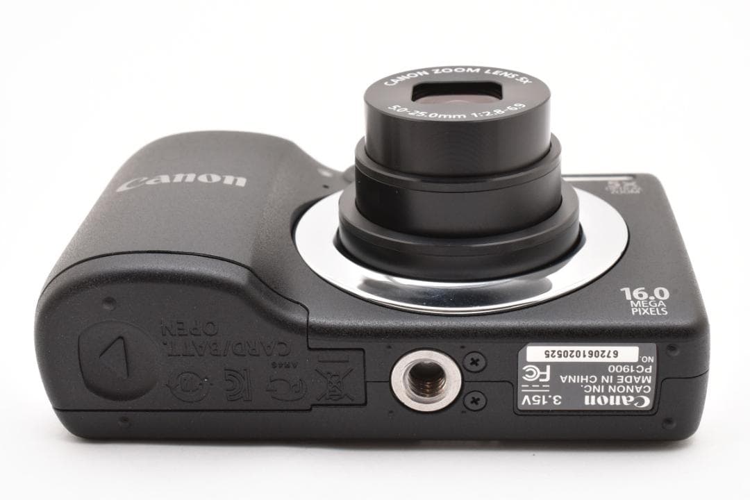 【新品】Canon PowerShot A1400IS ブラック　動作確認済