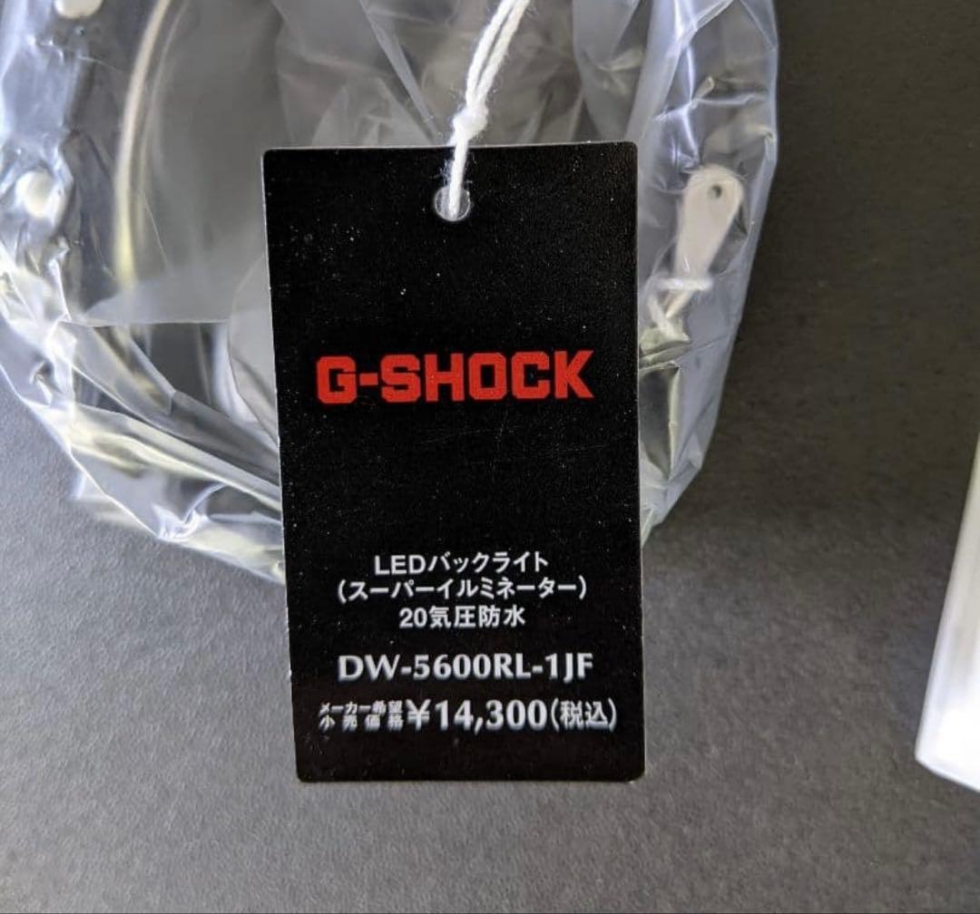DW-5600RL-1JF　G-SHOCK　初代Gショックカラー