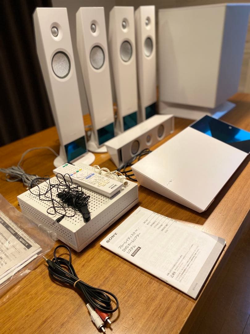 SONY DVDホームシアターシステム ホワイト HBD-N1WL