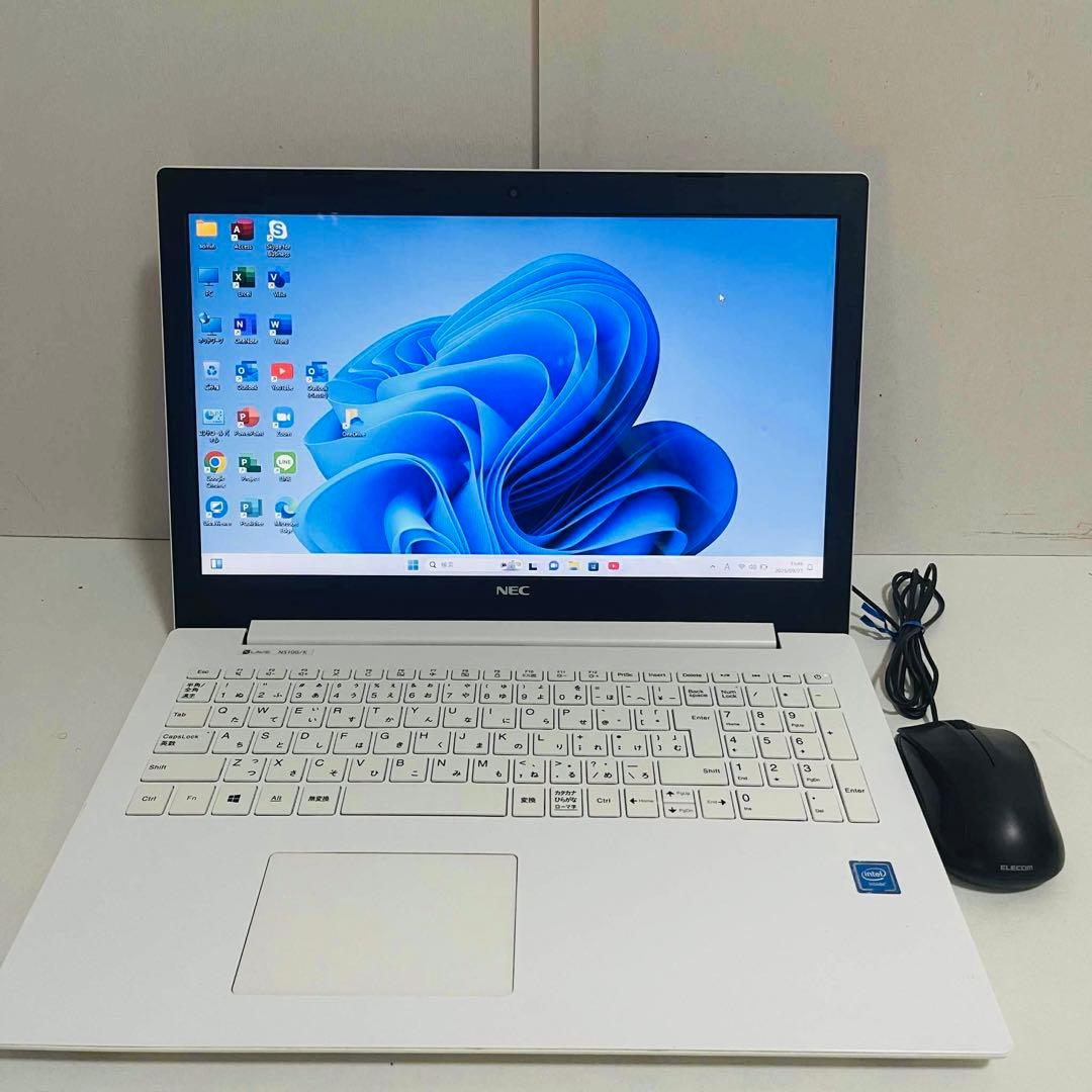 T409 NECノートパソコンWEBカメラSSD高速Windows11オフィス付