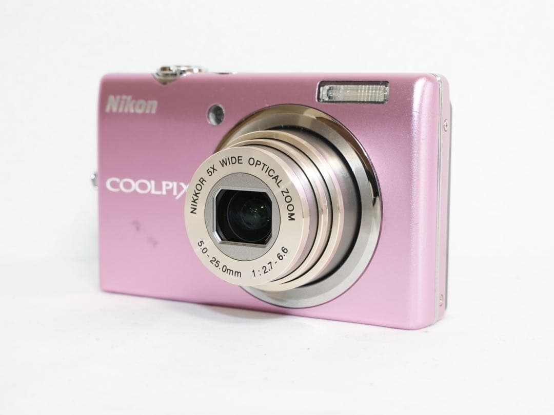 【完動品】Nikon COOLPIX S570 コンデジ ピンク 動作確認済