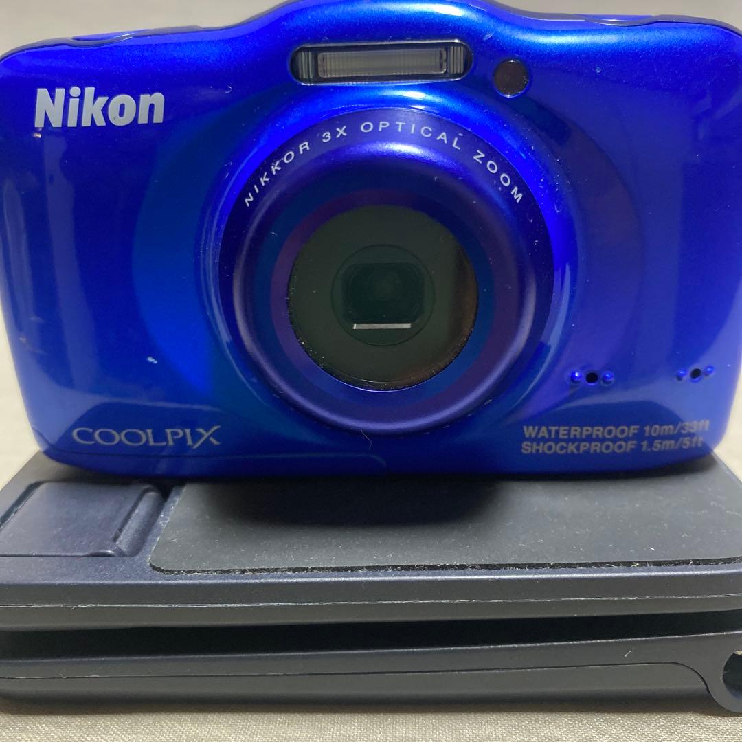 Nikon COOLPIX S32防水デジタルカメラ