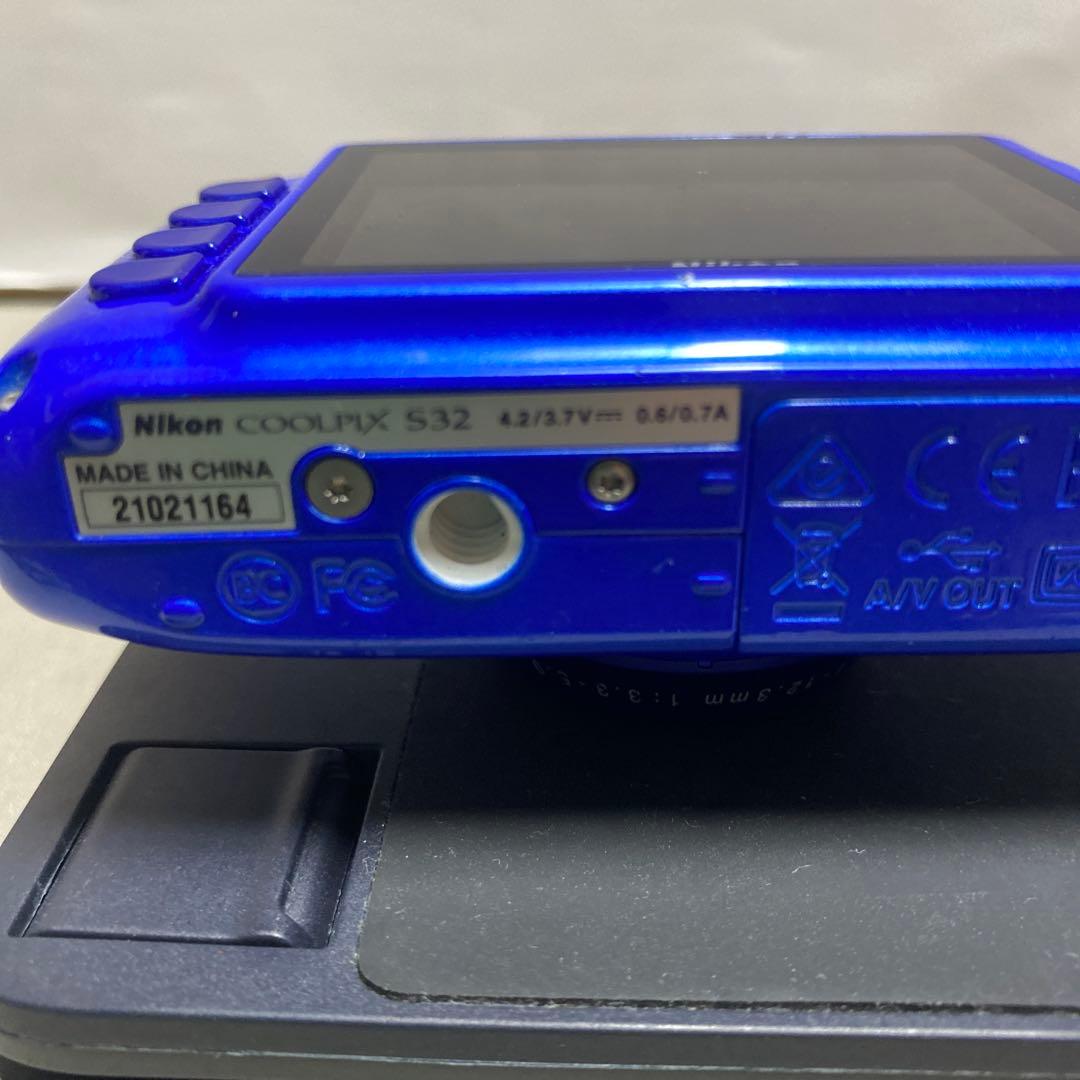 Nikon COOLPIX S32防水デジタルカメラ
