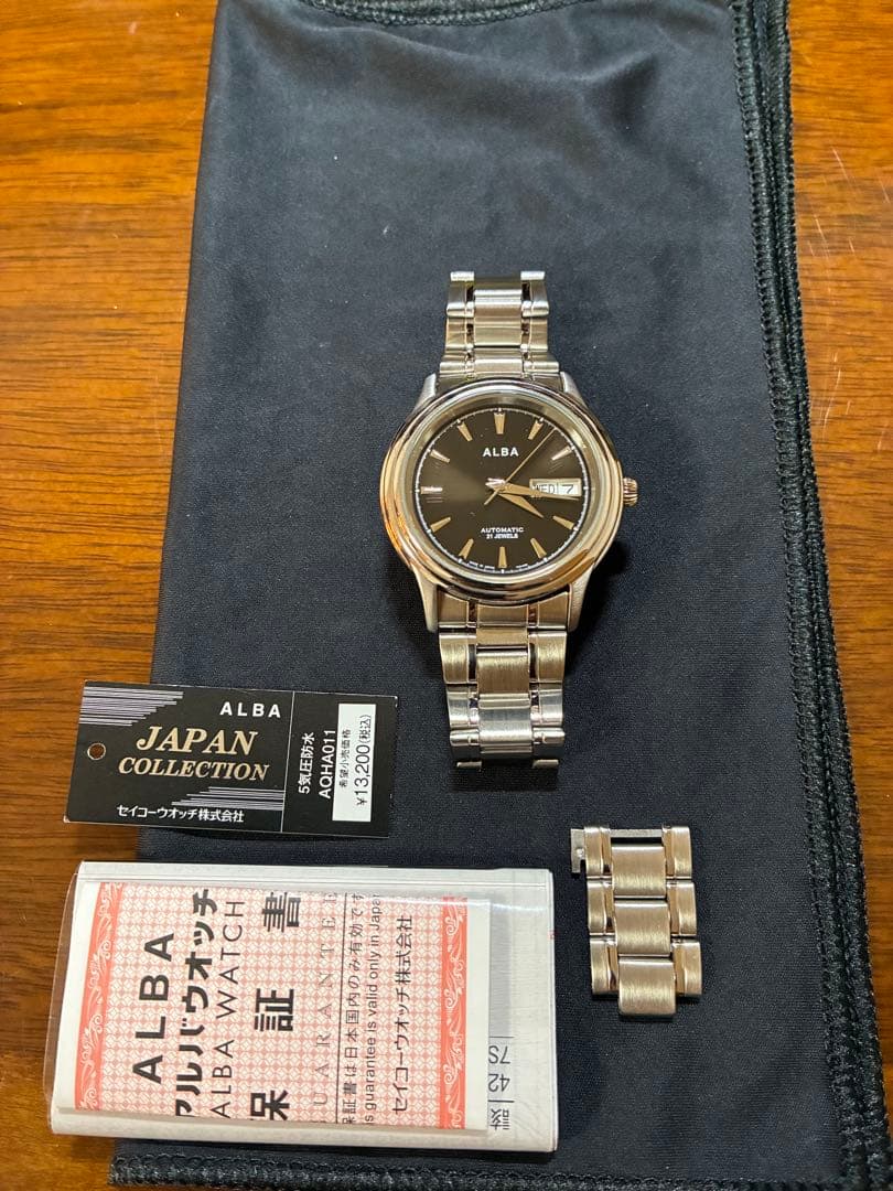 SEIKO ALBA 機械式腕時計