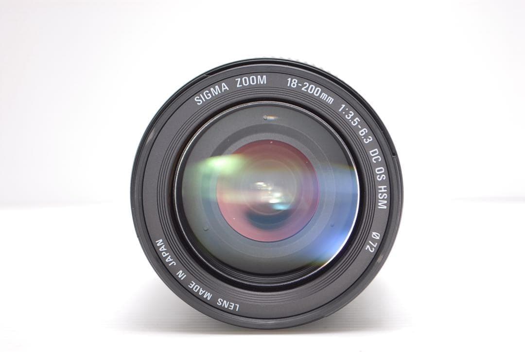 ❤️手振れ補正付き❤️SIGMA 18-200mm DC OS HSM 美品