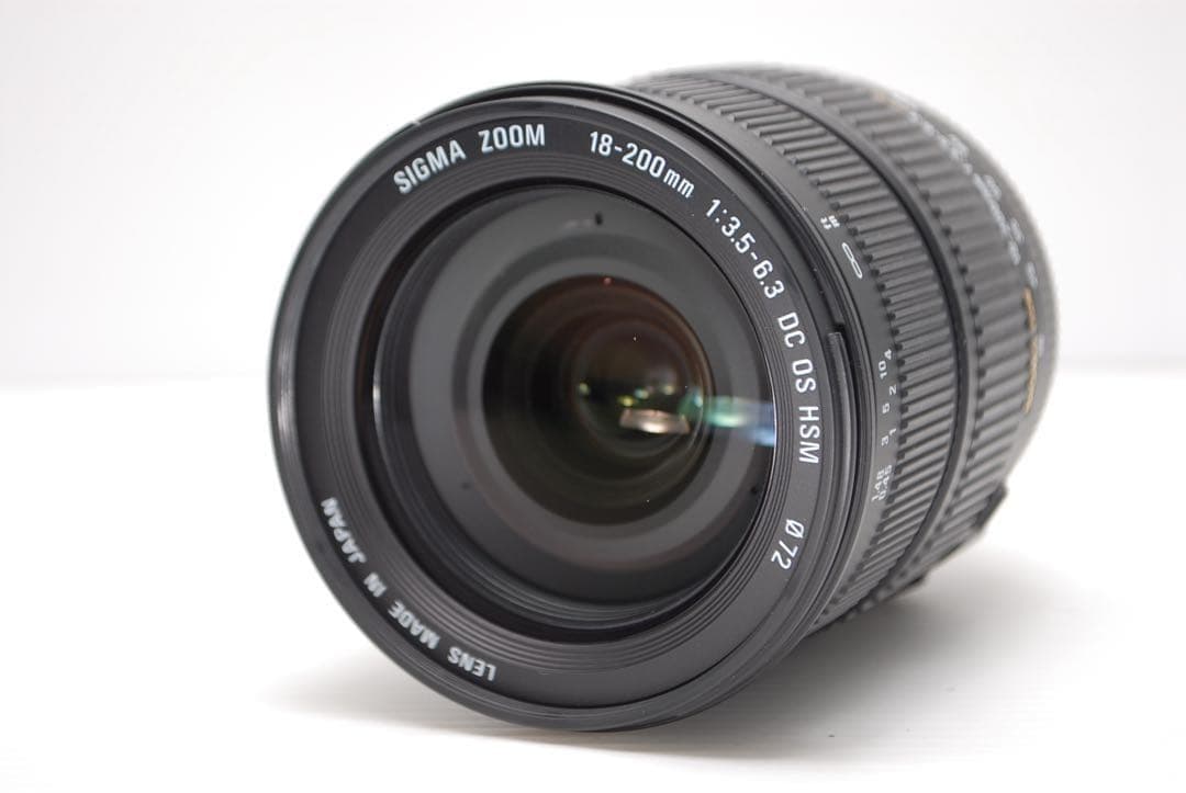 ❤️手振れ補正付き❤️SIGMA 18-200mm DC OS HSM 美品