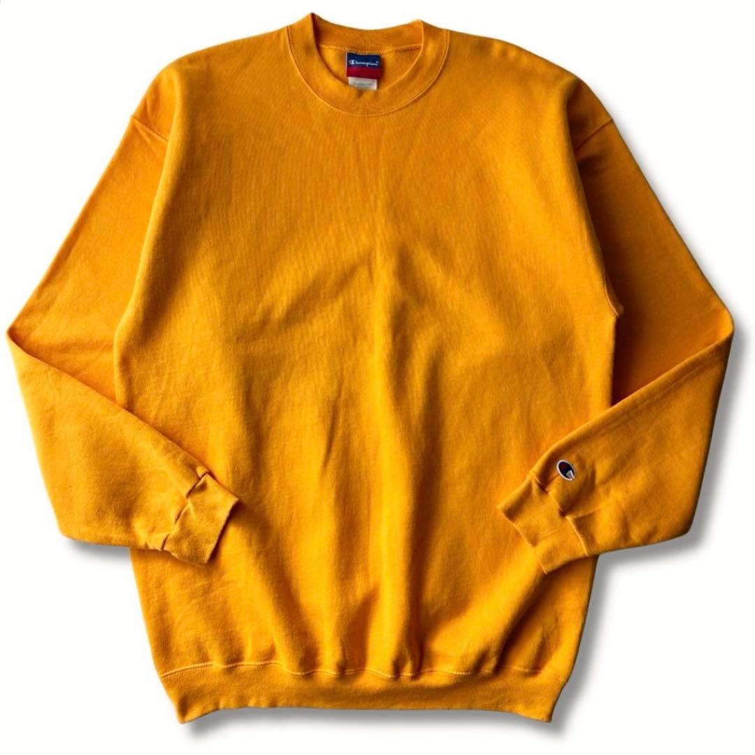 美品 目無し 90s メキシコ製 チャンピオン クルーネック スウェット