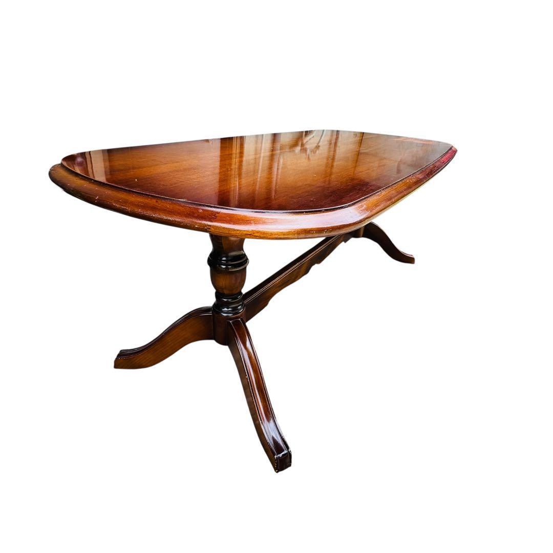 カリモク家具 コロニアル センターテーブル アンティーク