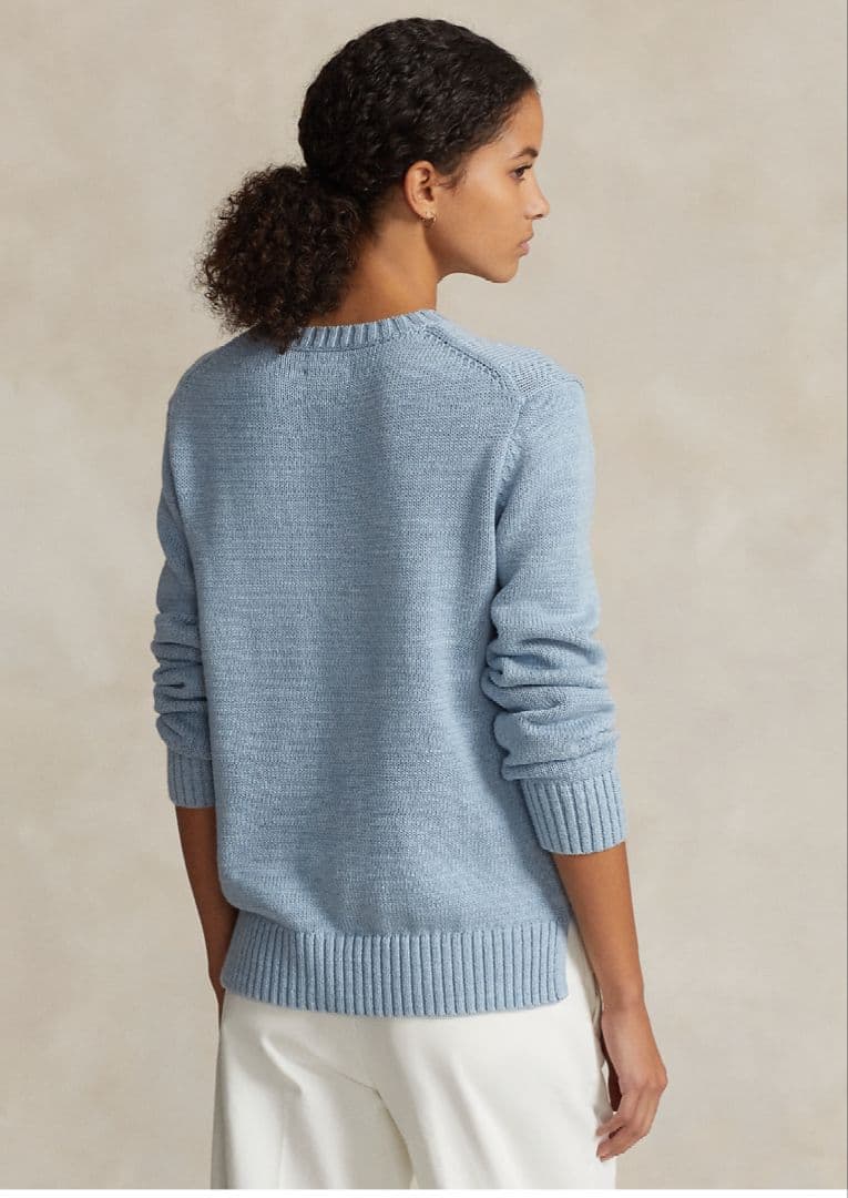 POLO RALPH LAUREN Poloベア コットンクルーネック セーター