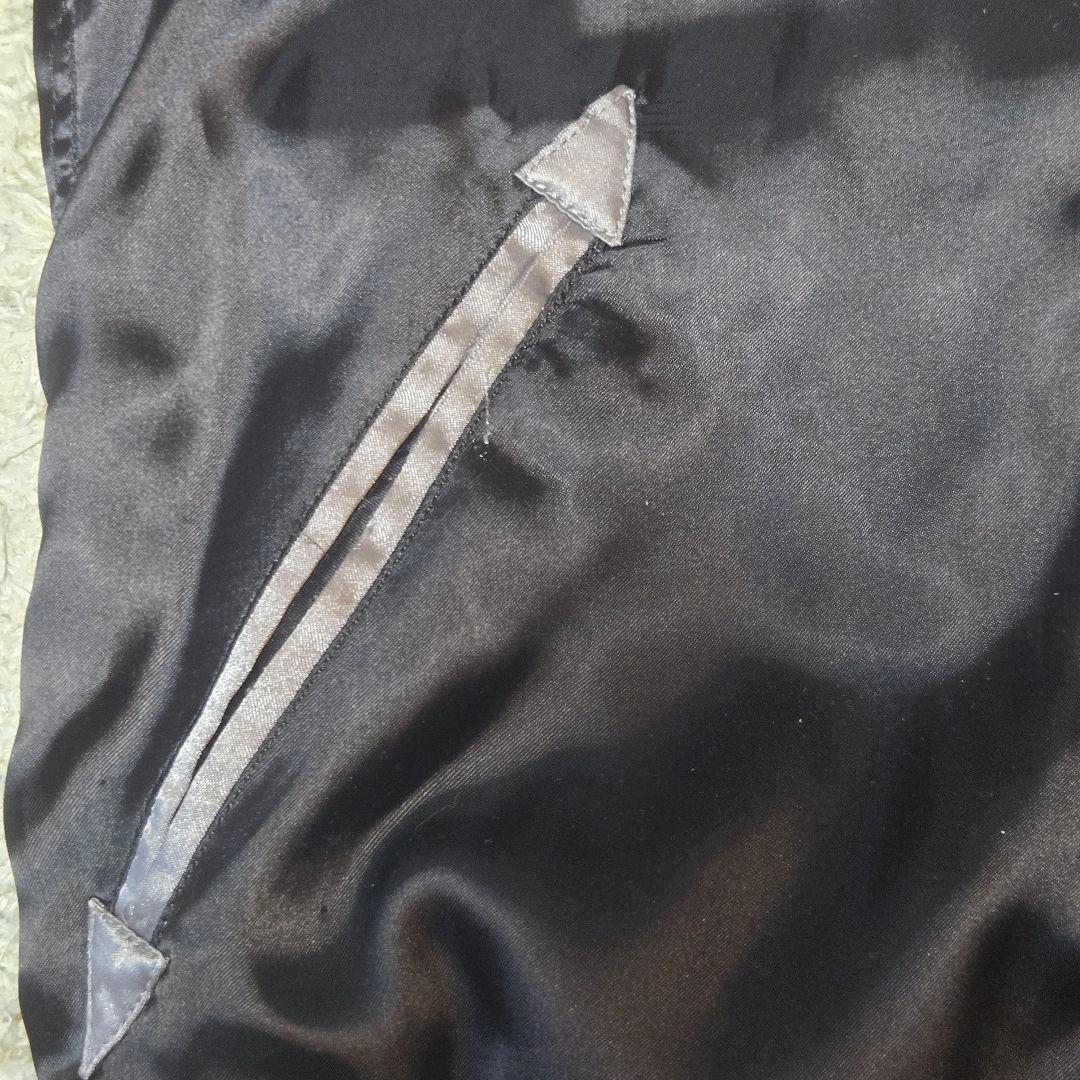 ヒステリックグラマー バイクガール スカジャン 2AB-5940　F 刺繍　灰黒