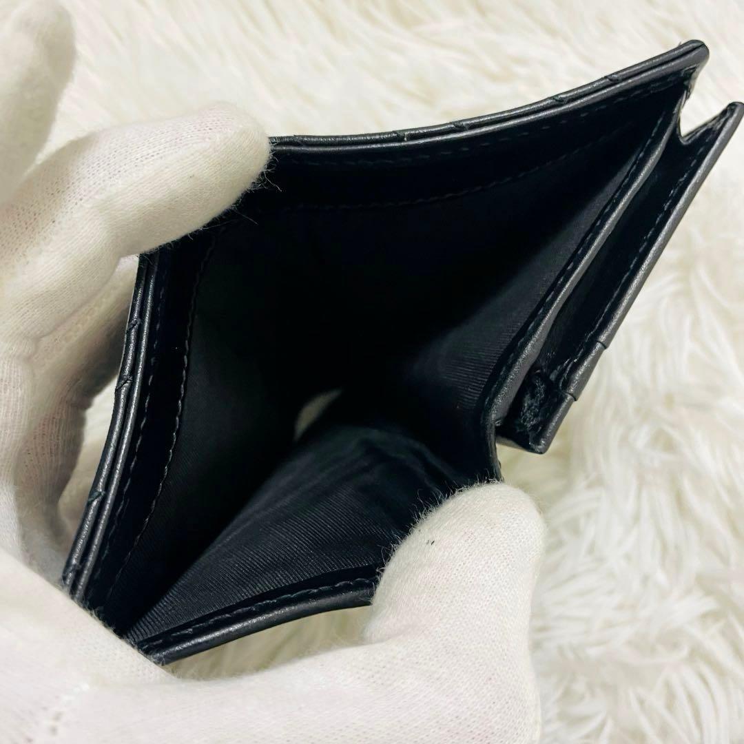 極美✨GUCCI 二つ折り財布 キルティング マーモントGG レザー