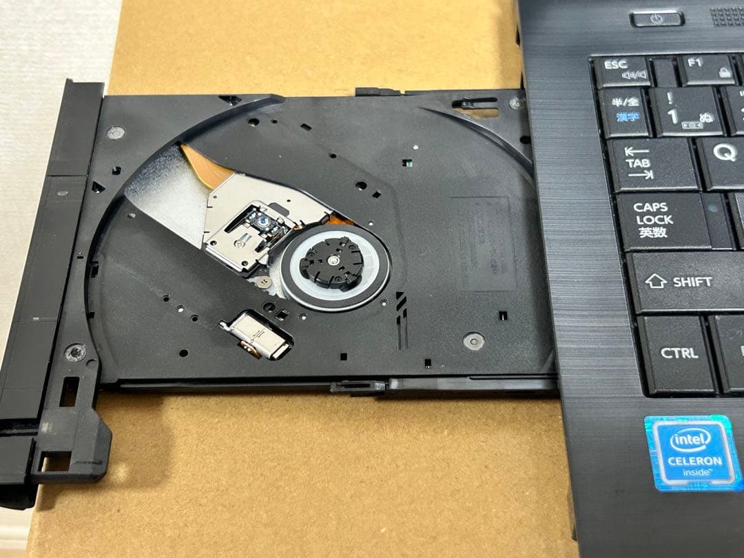 TOSHIBA 15.6型 Win11Pro テンキー オフィス 光学ドライブ