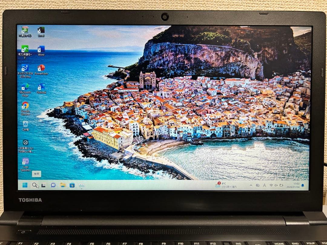 TOSHIBA 15.6型 Win11Pro テンキー オフィス 光学ドライブ