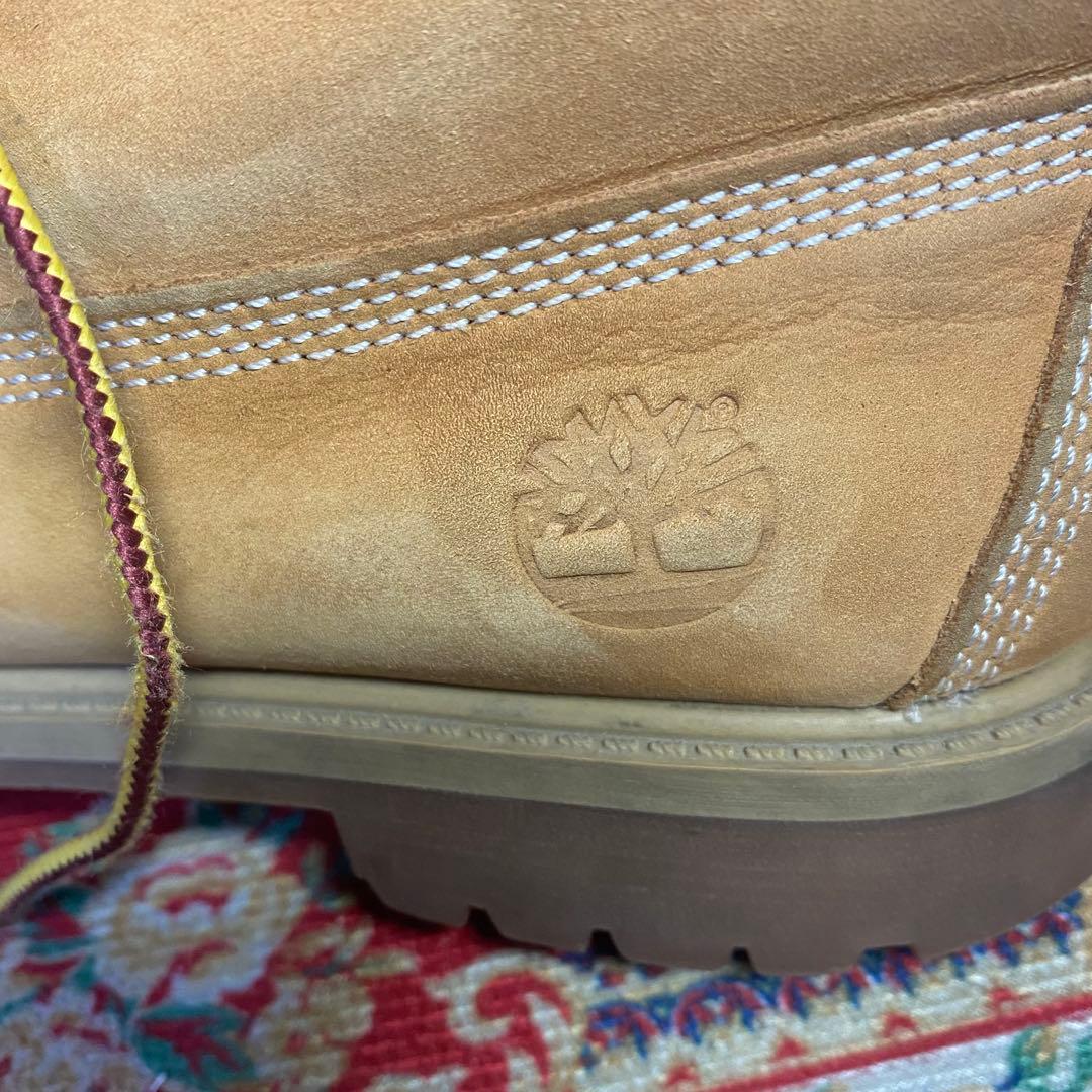 Timber land 6インチプレミアムブーツ　イエロー　24.5 12909