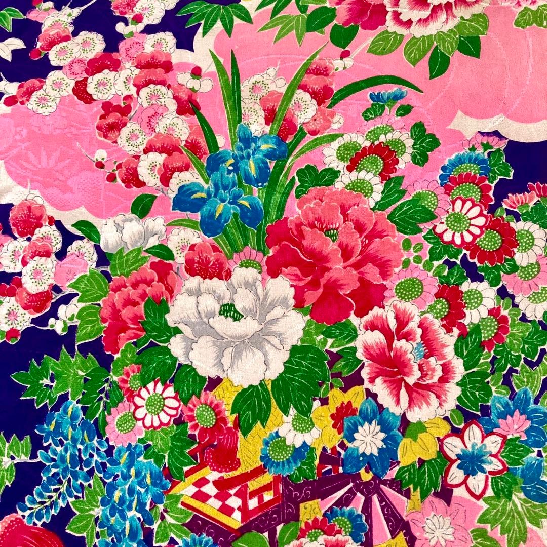 ★専用です★アンティーク女の子 子供着物 七五三 アンティーク着物 NO100