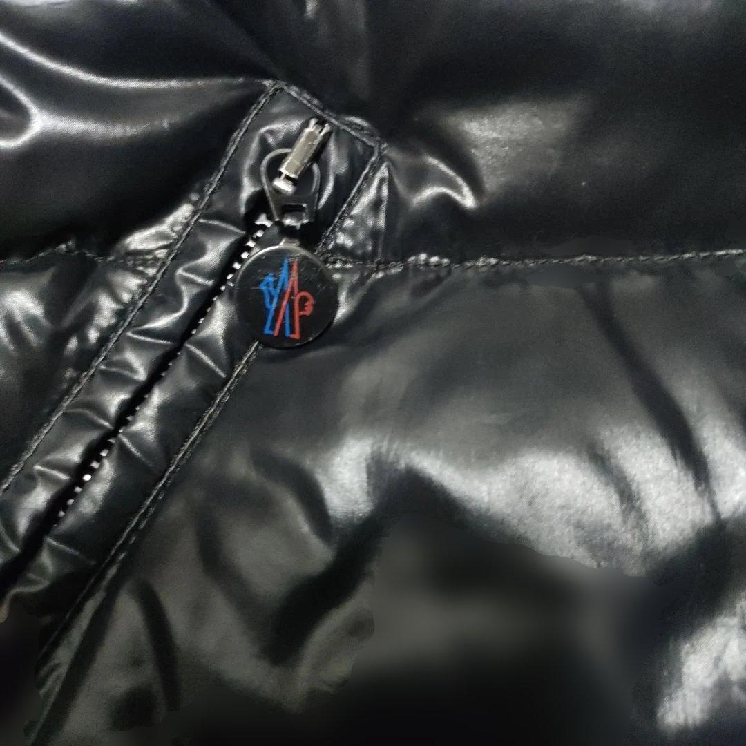 美品　モンクレール　ダウン　コート　ジャケット　1 MEINA 黒フード付き