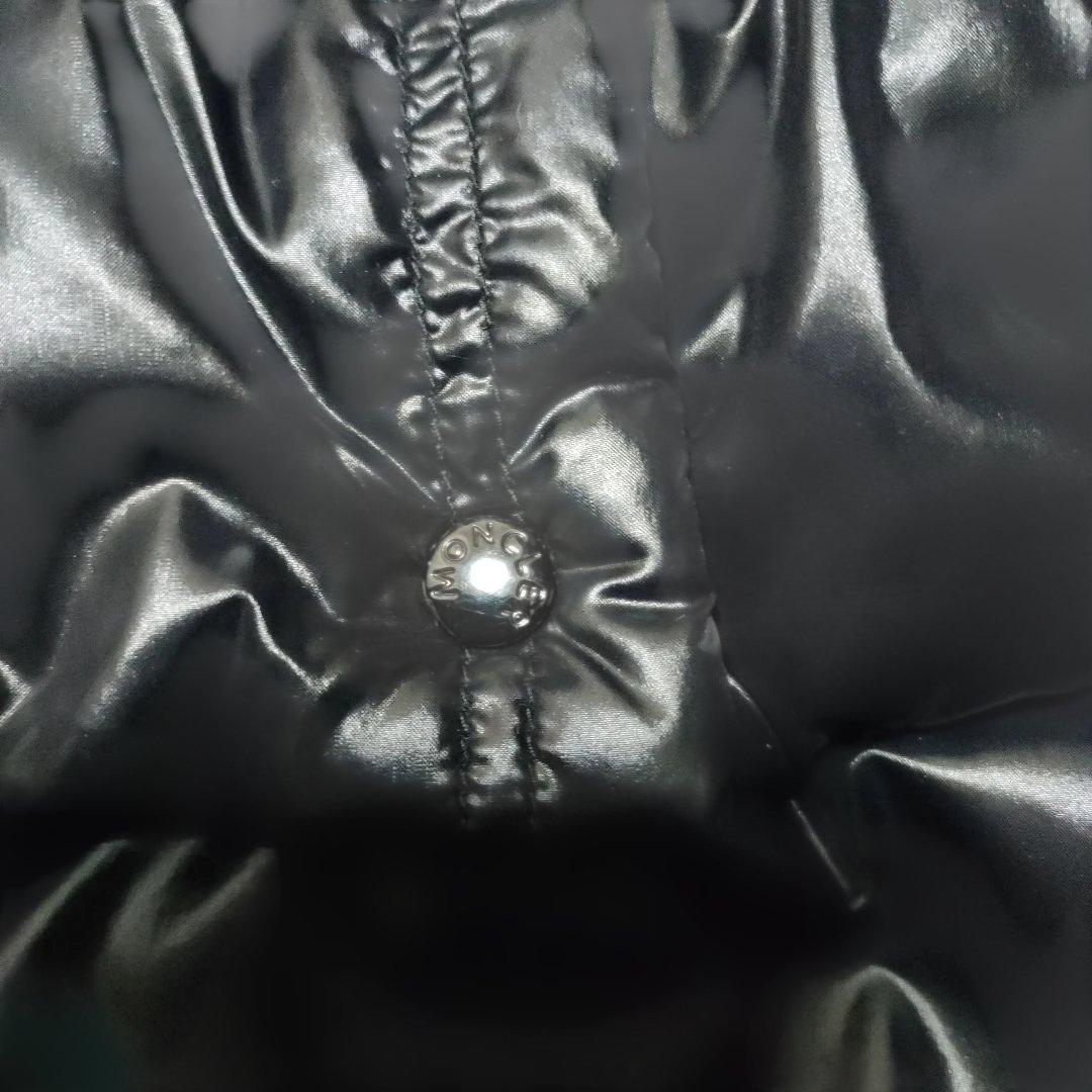 美品　モンクレール　ダウン　コート　ジャケット　1 MEINA 黒フード付き