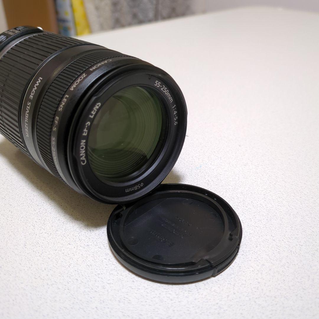 Canon EOS Kiss X2 一眼レフカメラ レンズ2本セットSDカード付