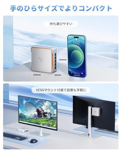 NiPoGi ミニpc Intel N150初登場 mini pc Windom