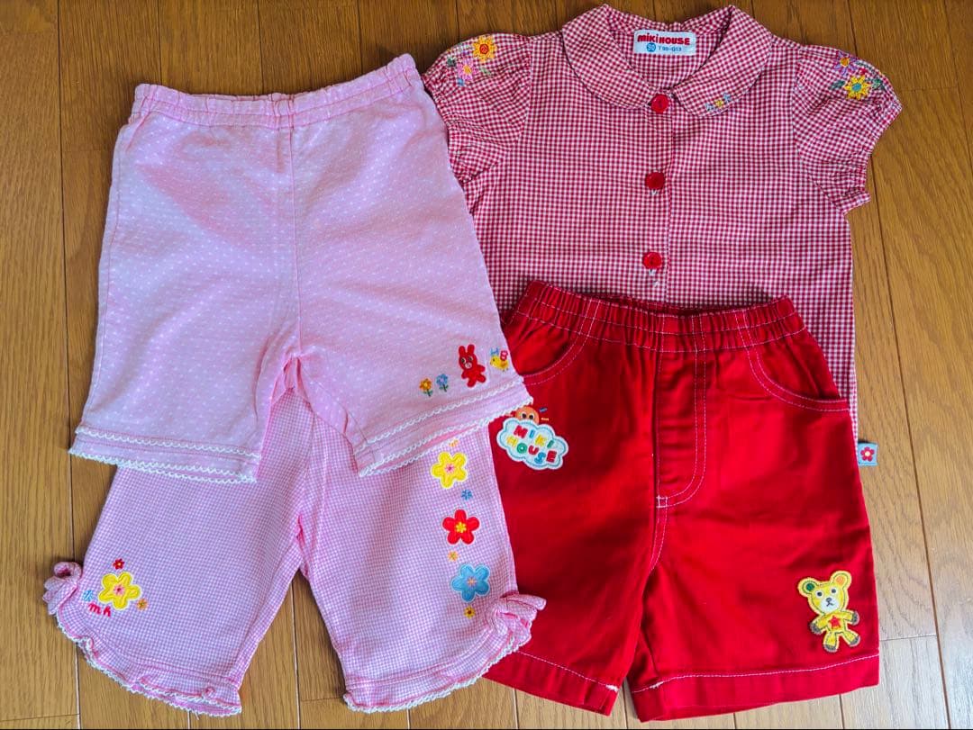 全部ミキハウスまとめ売り70〜90cm