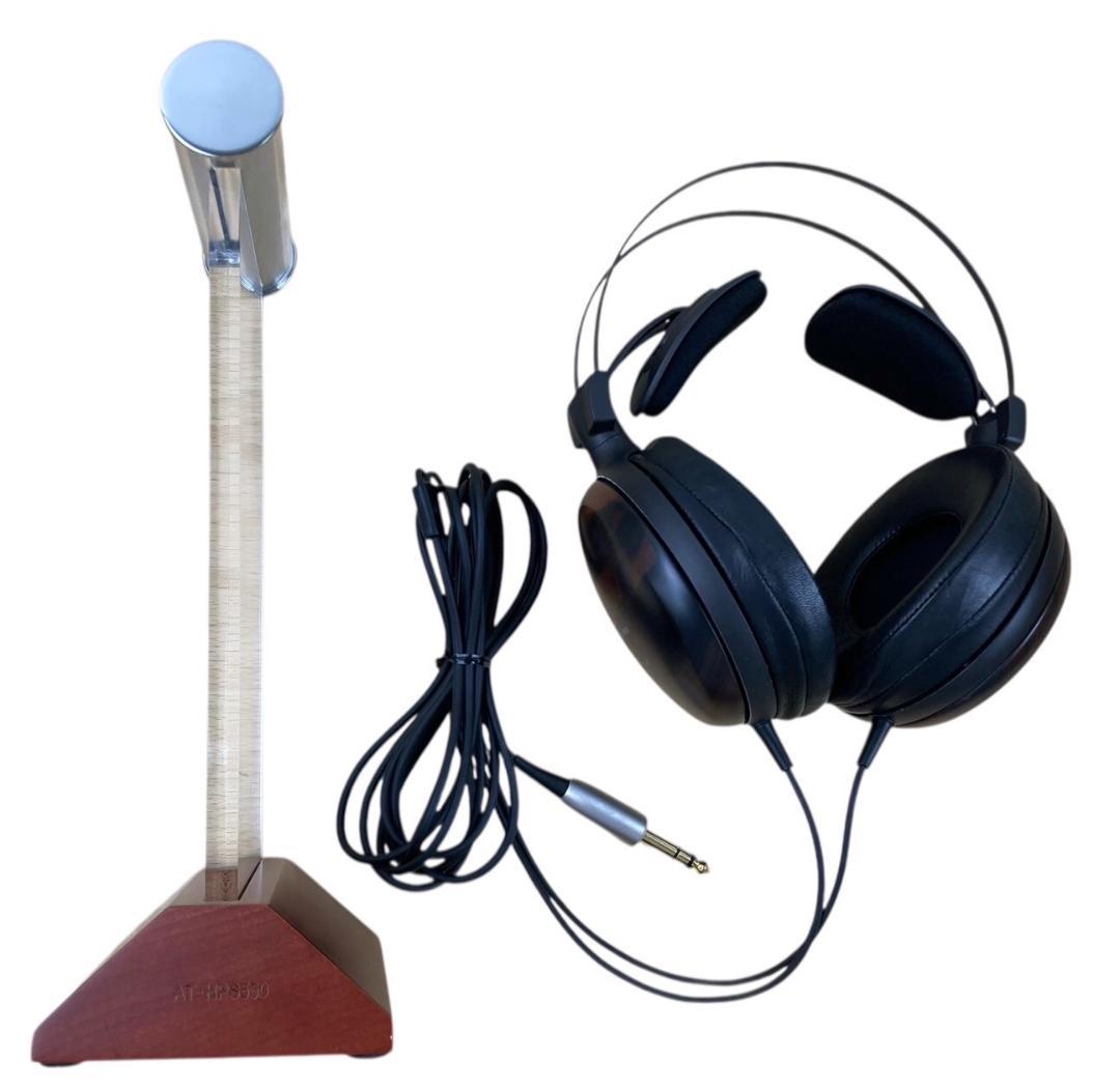 ★良品★ オーディオテクニカ ダイナミックヘッドホン スタンドセット