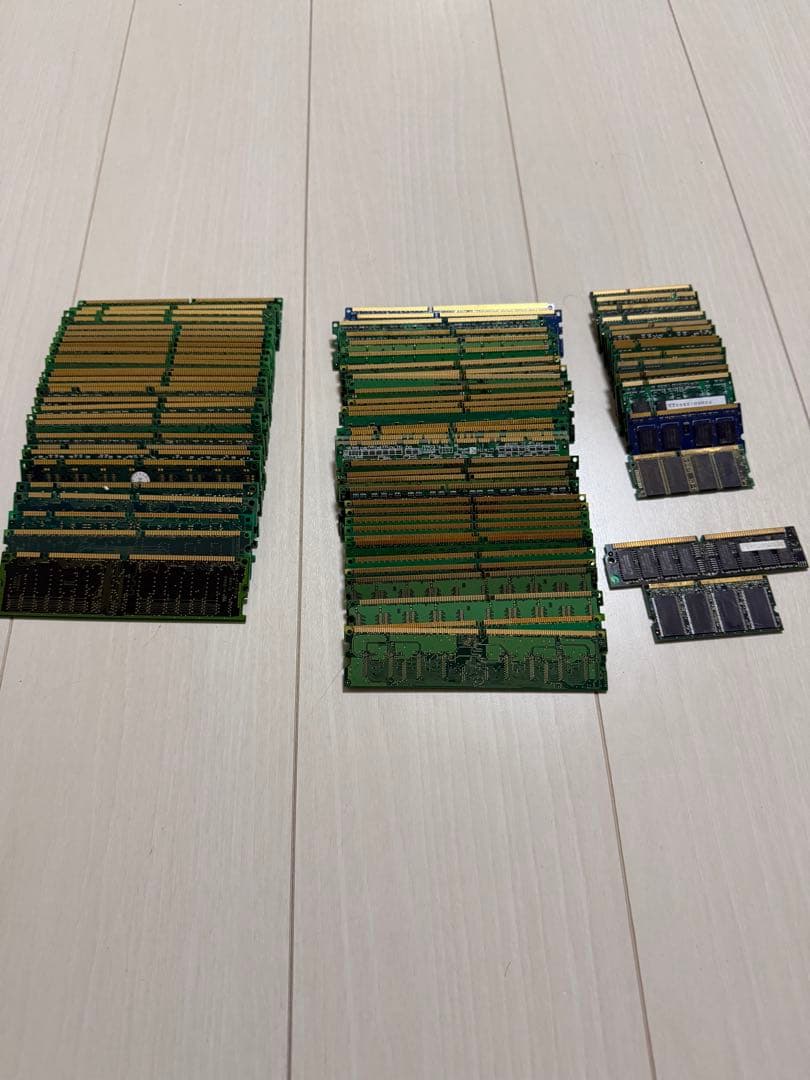 メモリー　大量　ジャンク品　メモリ　PC パソコン部品