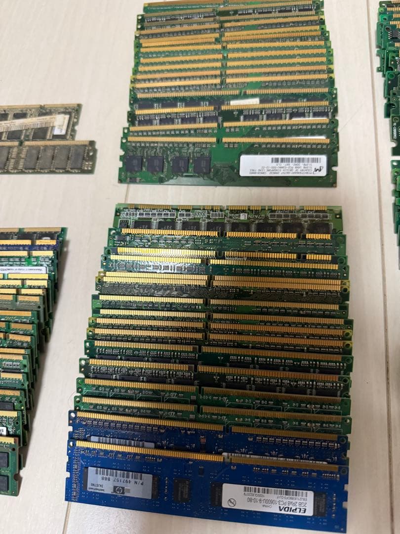 メモリー　大量　ジャンク品　メモリ　PC パソコン部品