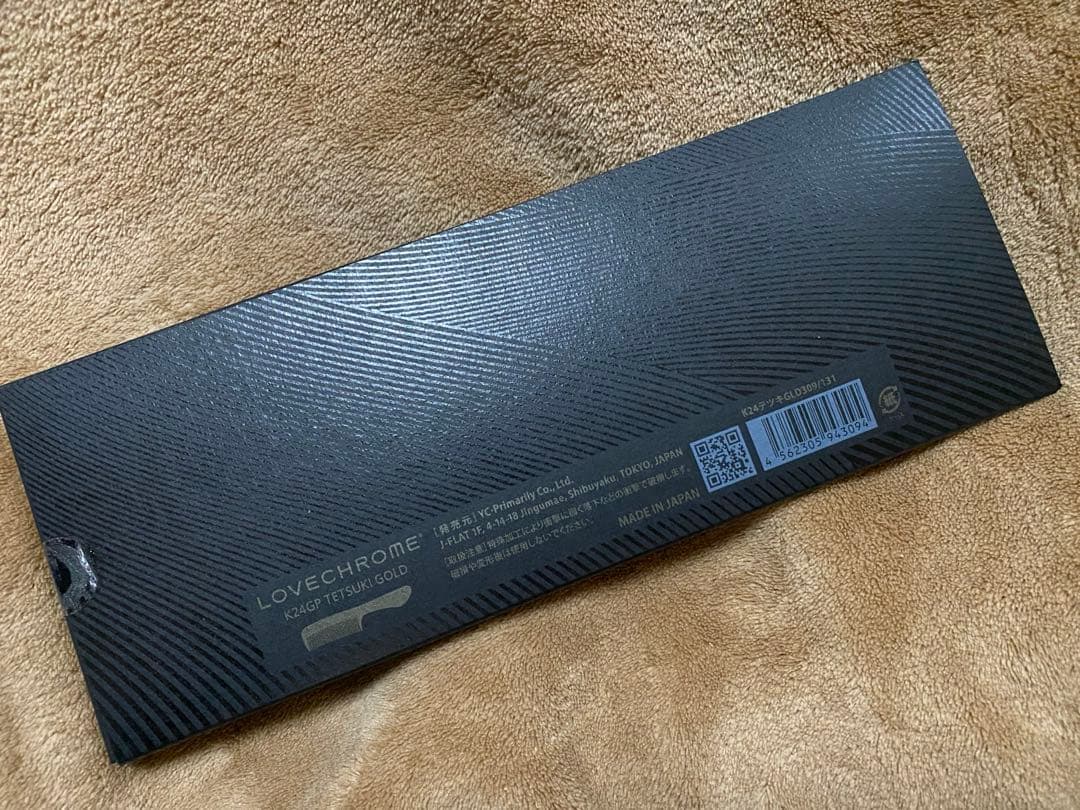 LOVECHROME K24GP ラブクロム ゴールド テツキ コーム