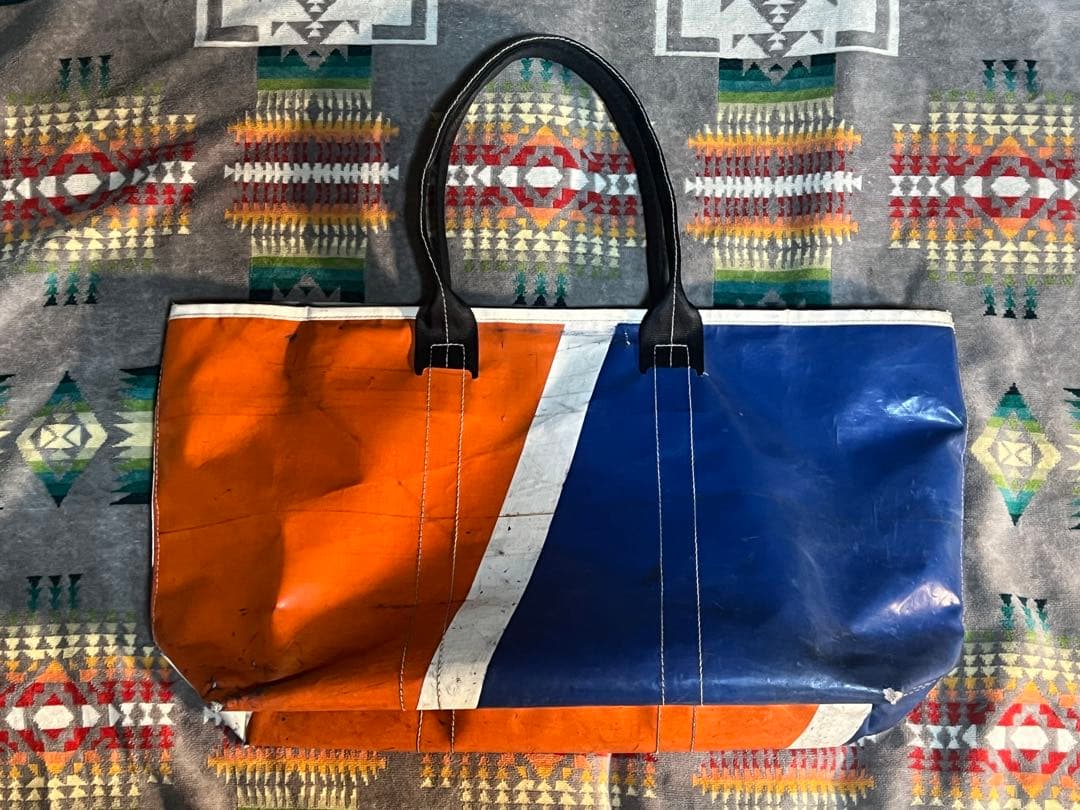 フライターグ クーパー　青/オレンジ