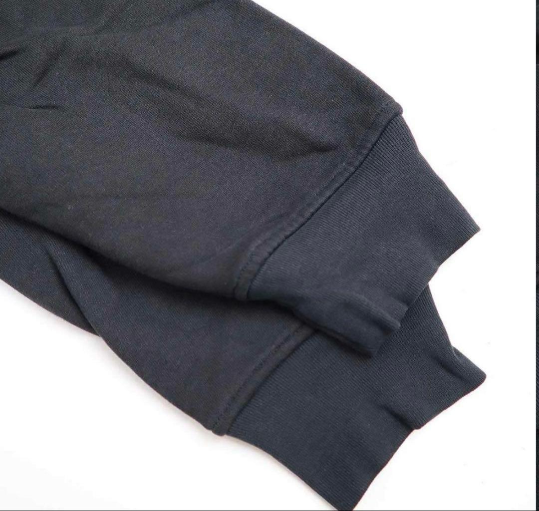 COMOLI コモリ 22AW コットン吊裏毛パーカー ブラック 2