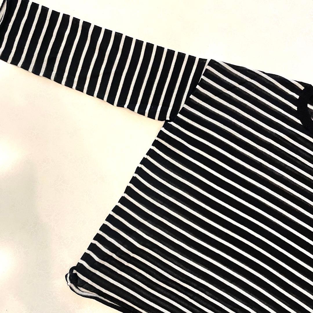 【専用】アパルトモンBorder Sheer Knit ボーダーシアー ニット