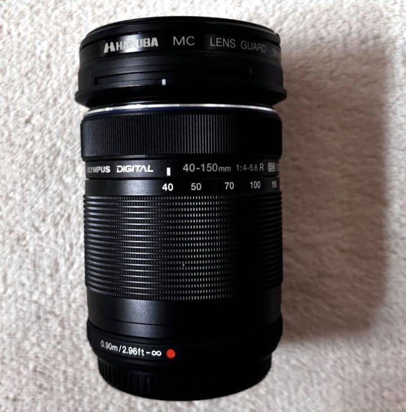 未使用美品 OMsystem ED40-150mm f4-5.6R 望遠ズーム