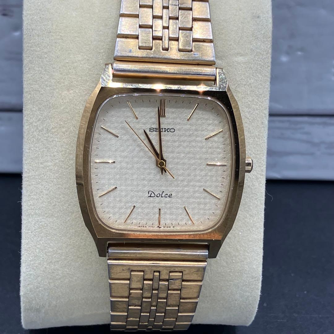 時計 SEIKO Dolce WATER RESISTANT 7741-5100