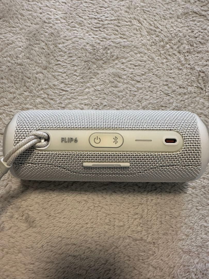 JBL FLIP6 ホワイト ポータブルスピーカー