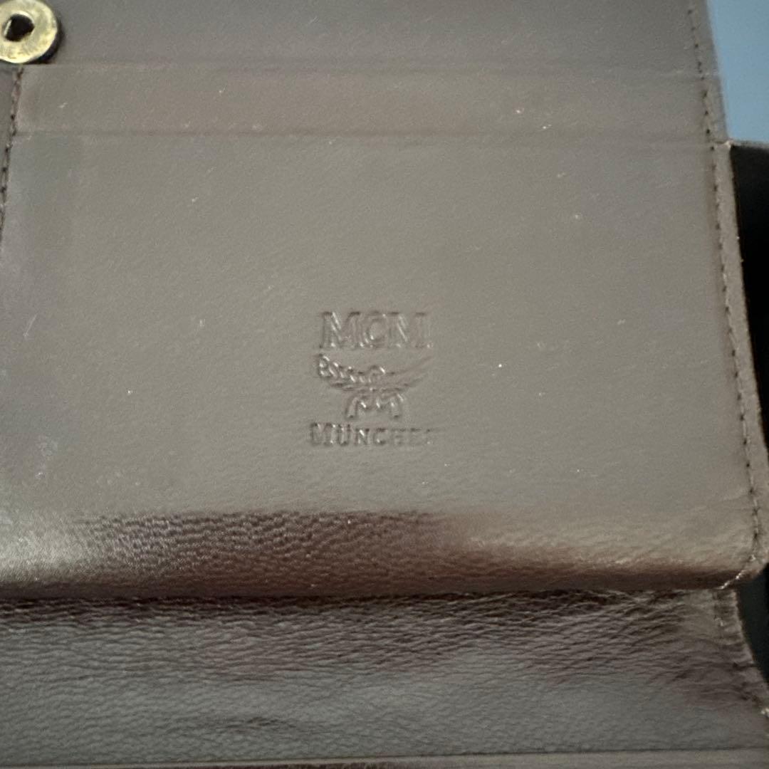 レア！！MCM レザー長財布 R6039 ブラウン