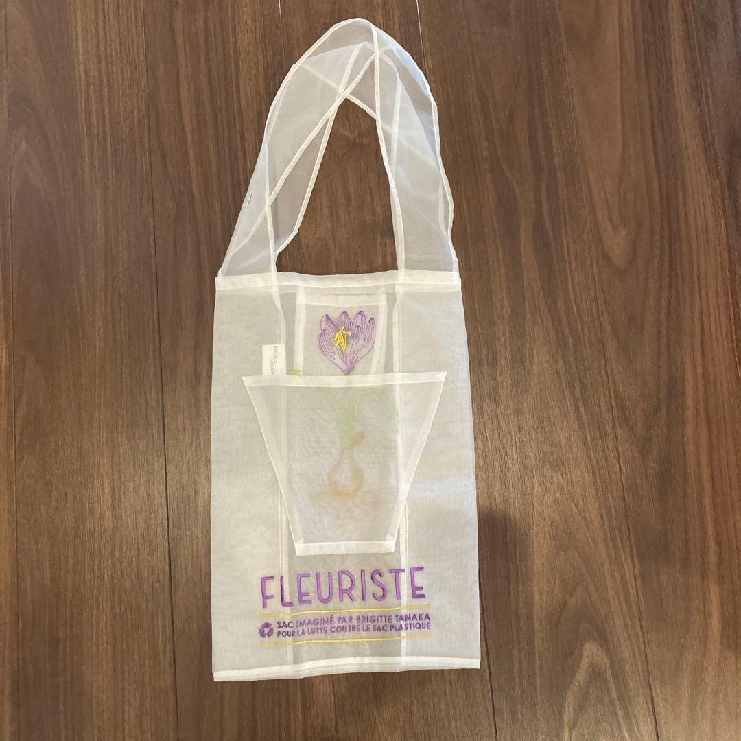超美品｜ブリジットタナカ　フラワーエコバッグ