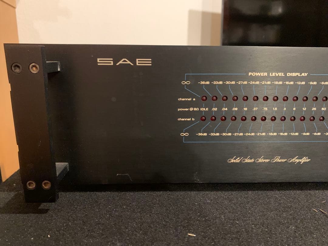 sae 2200 パワーアンプ　ジャンク通電確認のみ　jbl tannoy