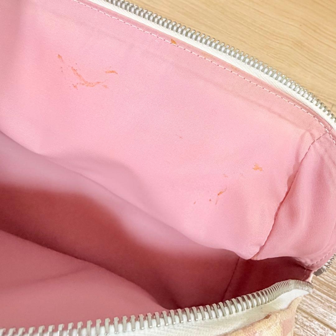 G*迎様 Christian Dior トロッター ピンク ボストン バッグ 鞄