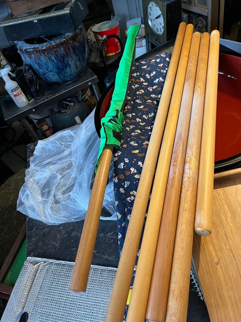 えーいち様 蕎麦打ち道具、 蕎麦打ちのし棒、 のし棒、 めん棒 麺棒布ケース付き