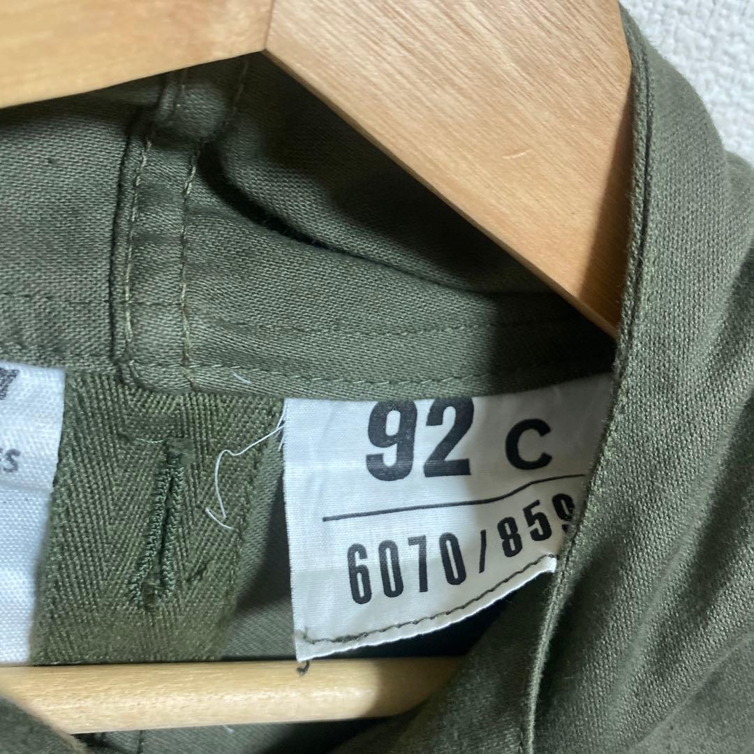 美品　70s フランス軍 M64 フィールドパーカー 92Cミリタリージャケット