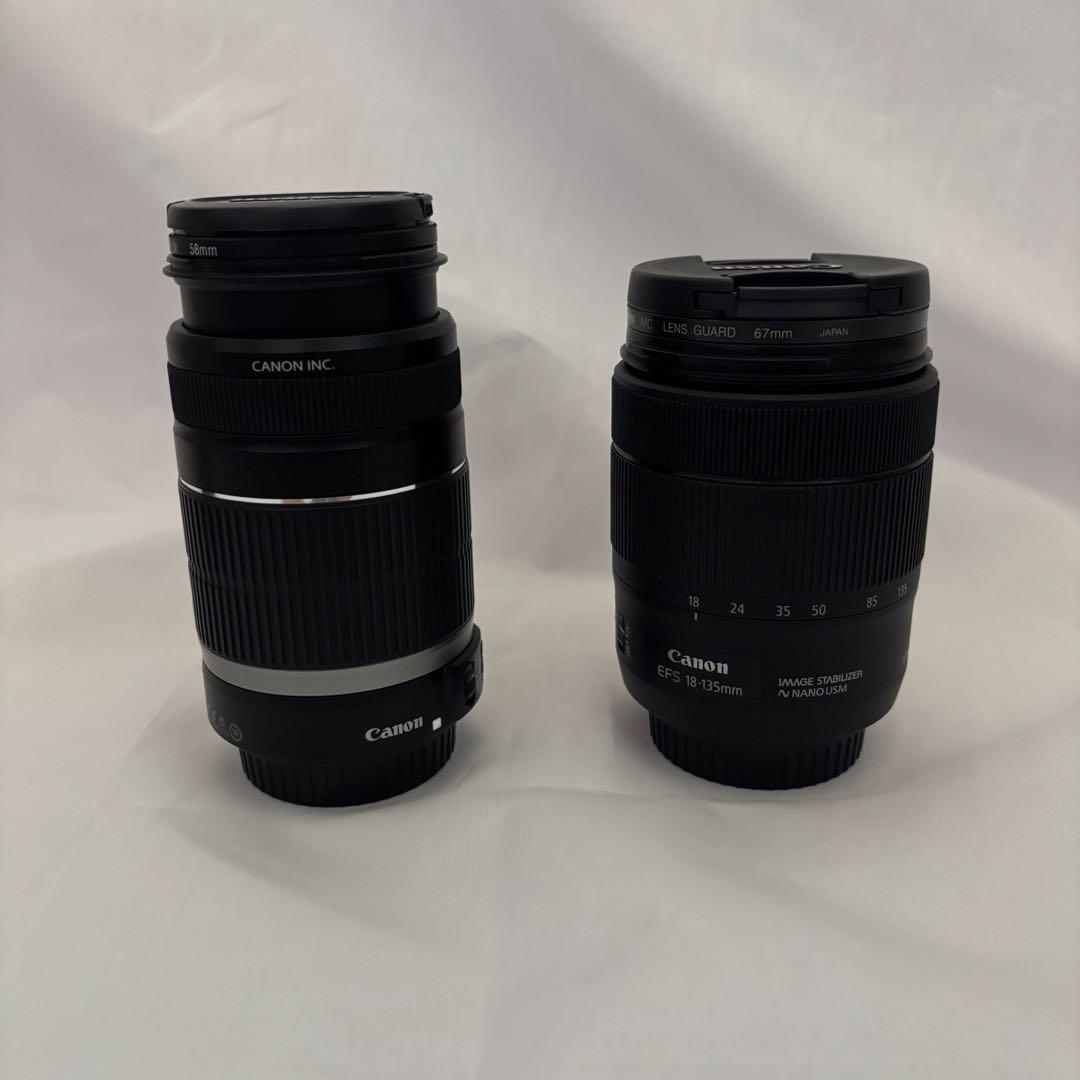 CANON EOS 9000D USMレンズキット＋EFS 55-250mm