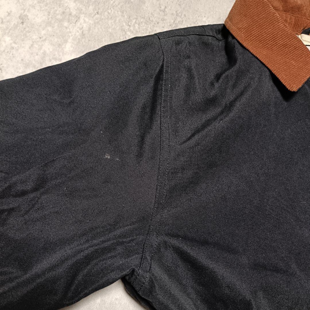 BURTON スノボーウェア コーデュロイ切り替え 黒 サイズL