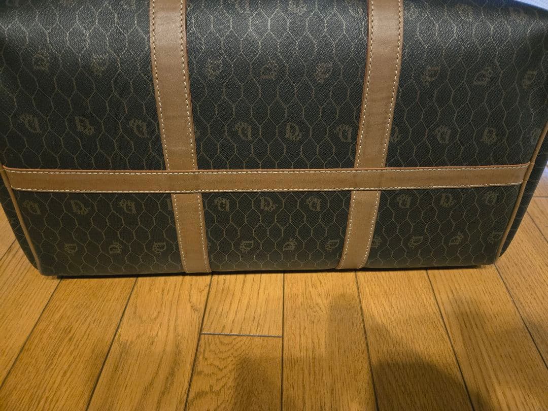 Christian Dior ボストンバッグ ハニカムパターン綺麗です❗